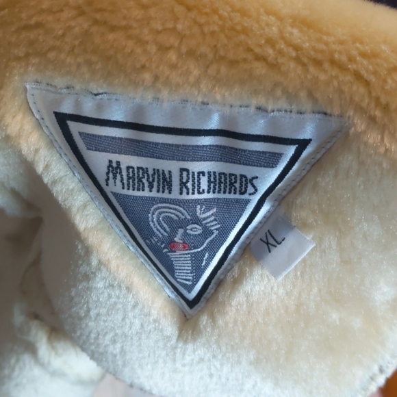 MARVIN RICHARDS - vintage coat with fur size XL - Picture 5 of 7